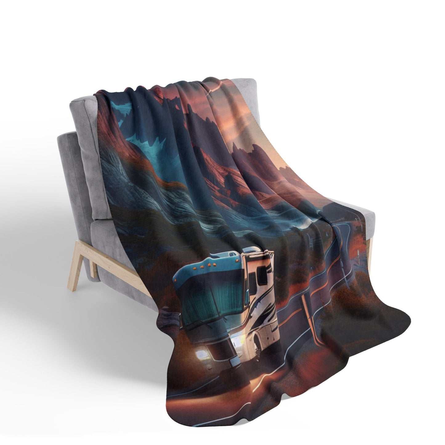 Cozy Fleece Sherpa Blanket