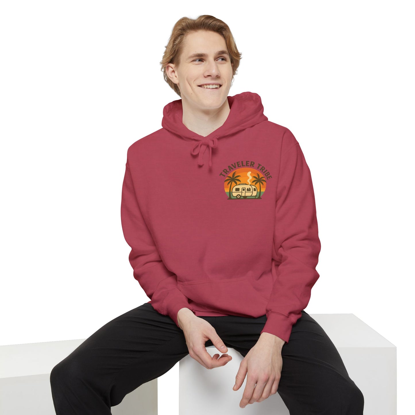 Traveler Tribe Hoodie - Big Smoke