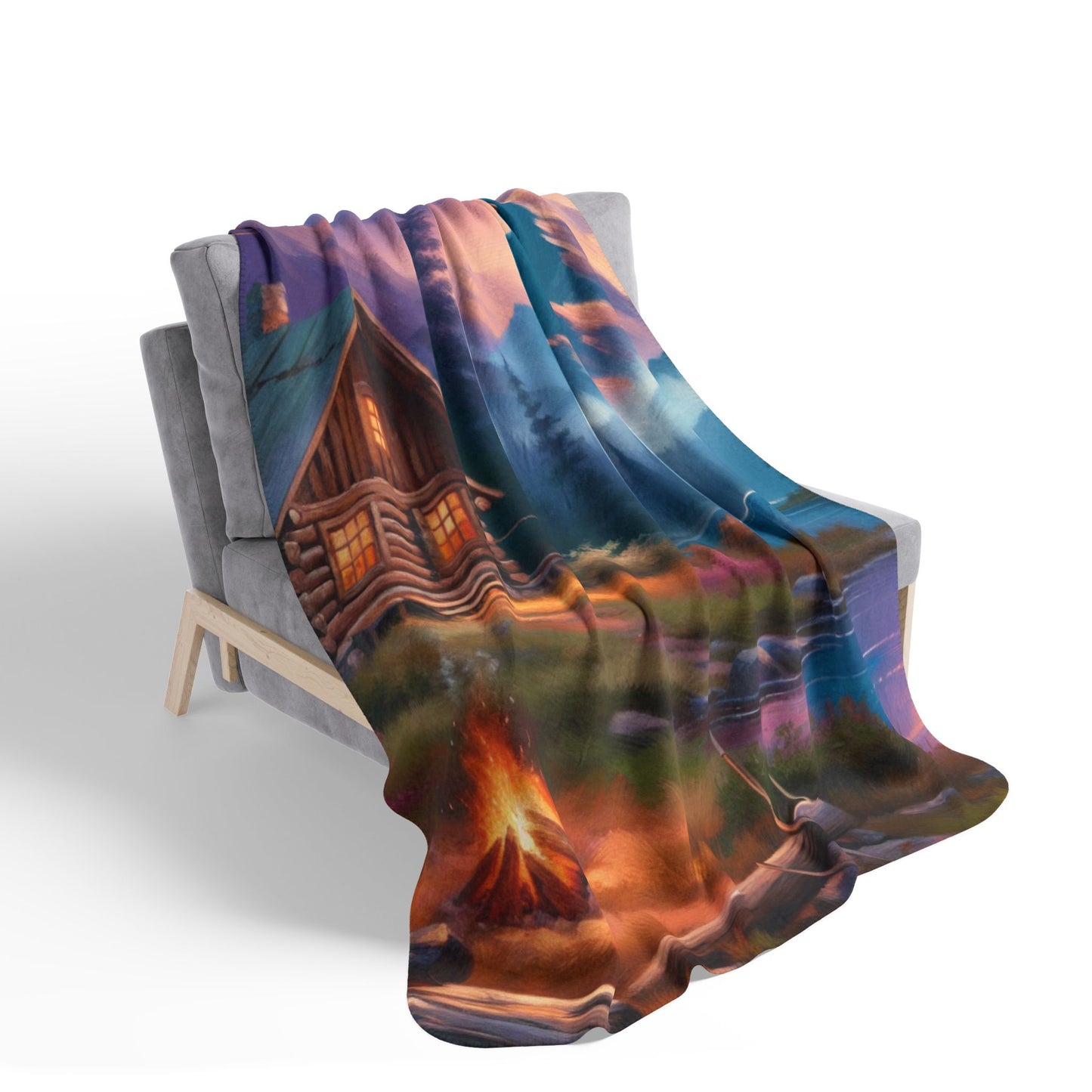 Cozy Fleece Sherpa Blanket