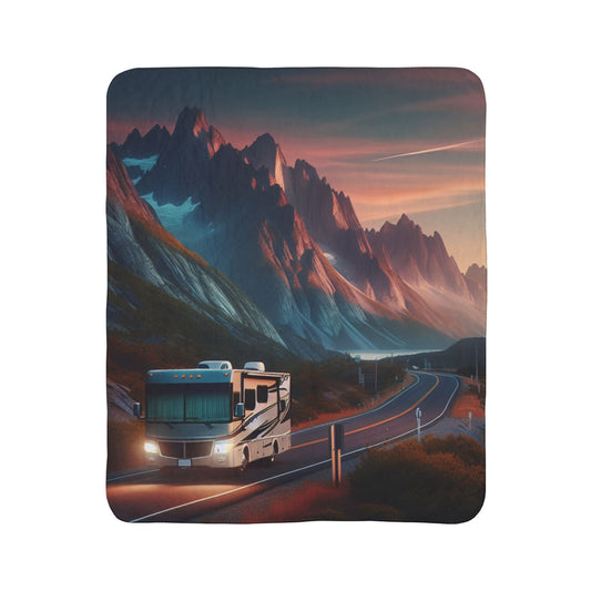 Cozy Fleece Sherpa Blanket