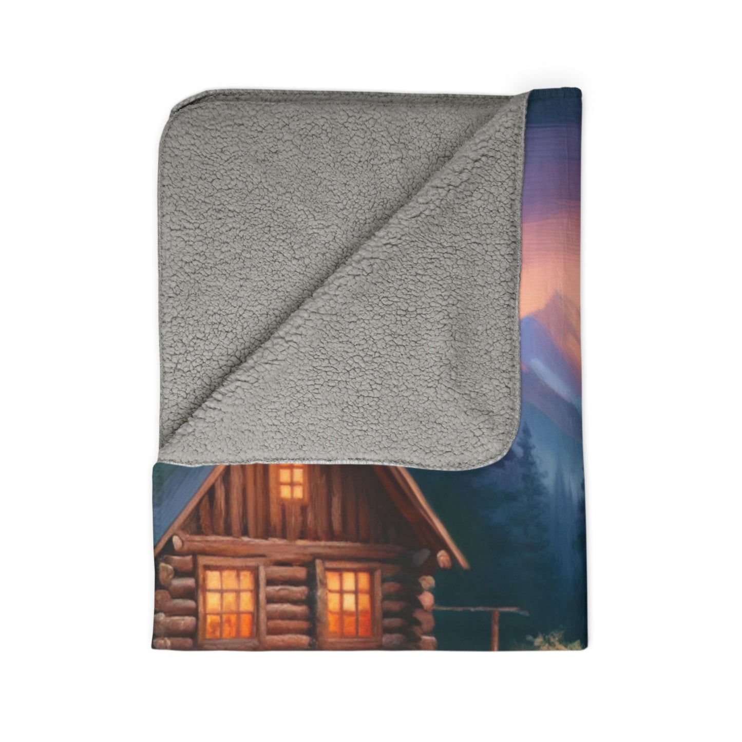 Cozy Fleece Sherpa Blanket