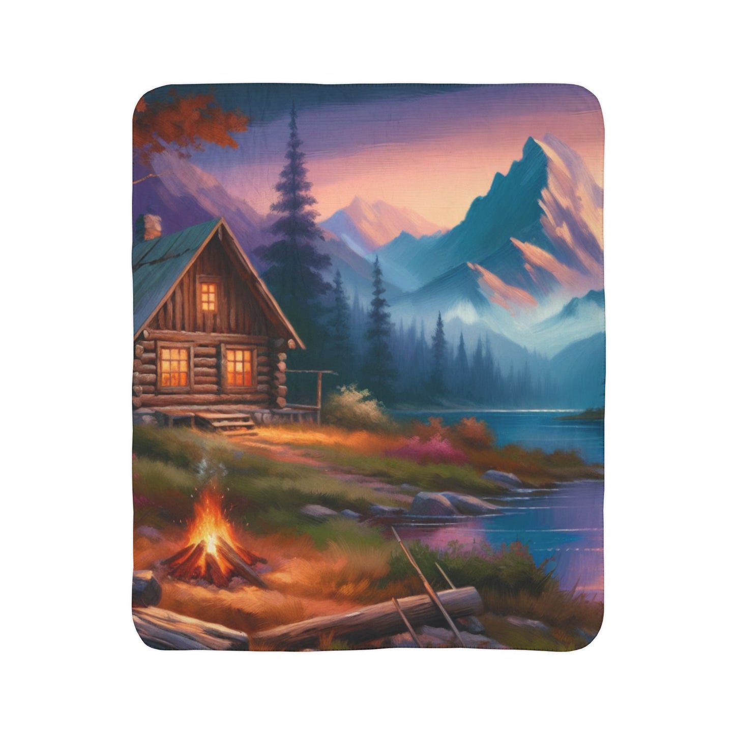 Cozy Fleece Sherpa Blanket