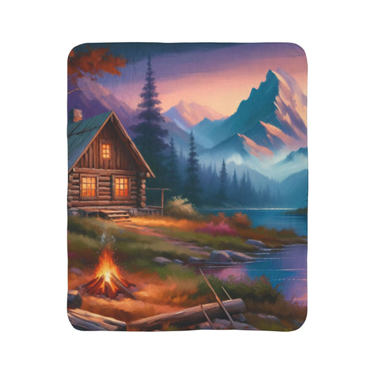 Cozy Fleece Sherpa Blanket